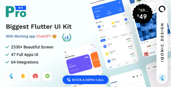 ProKit v7.7.0 - Best Selling Flutter UI Kit