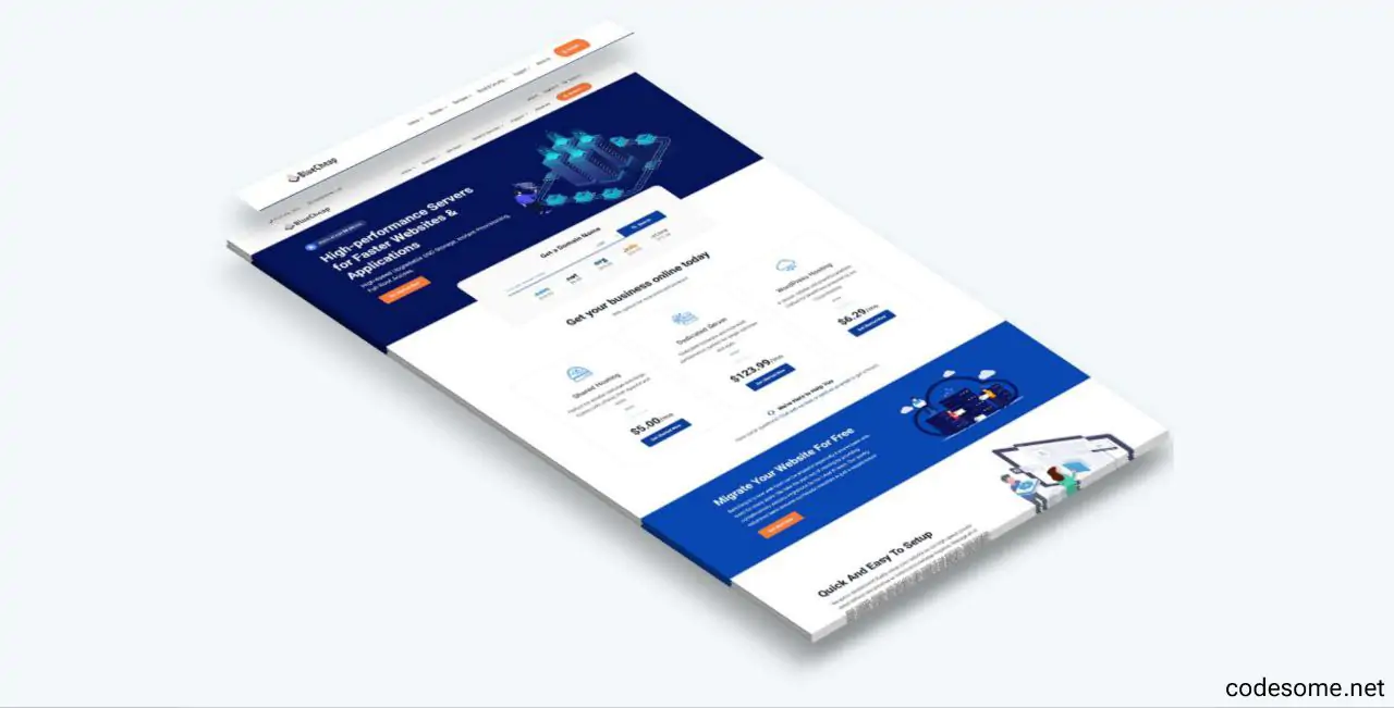 BlueCheap Host WHMCS Child Theme