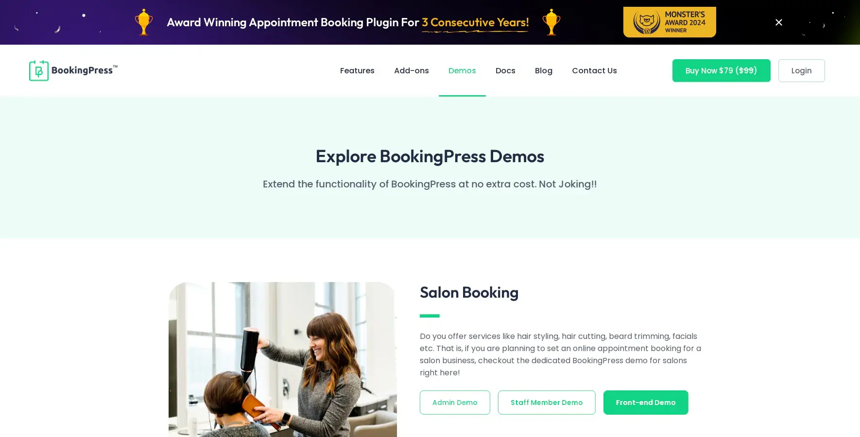 BookingPress Pro v4.4 - Appointment Booking Plugin
