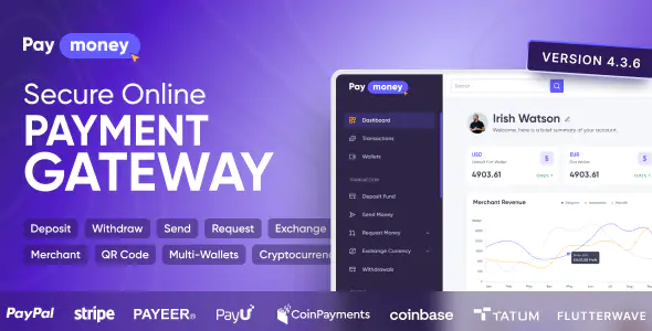 PayMoney v4.3.6 - Secure Online Payment Gateway