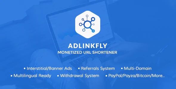 AdLinkFly v6.6.4 - Monetized URL Shortener