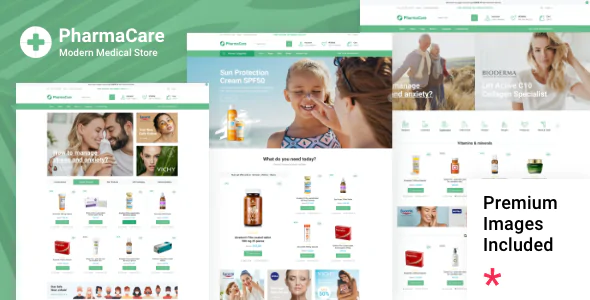 PharmaCare v1.2.1 - Pharmacy and Medical Store WordPress Theme
